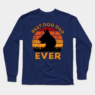 Best Dog Dad Ever Long Sleeve T-Shirt